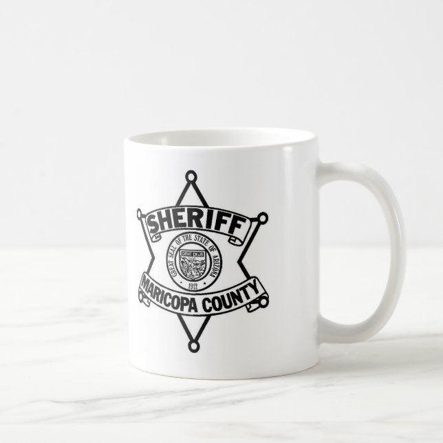 Maricopa County sheriff Kaffemugg (Höger)