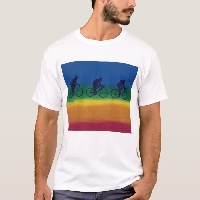 Maridee Bonadea cykel pride design t-shirt (Framsida)