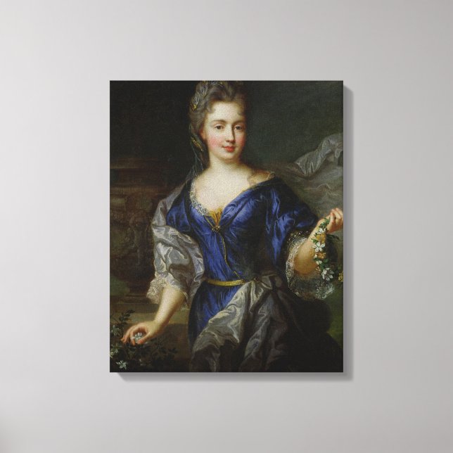 Marie-Anne de Bourbon Princess of Conti Canvastryck (Framsida)