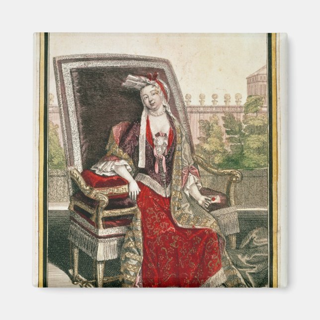 Marie-Anne Mancini Duchess of Bouillon Magnet (Framsidan)