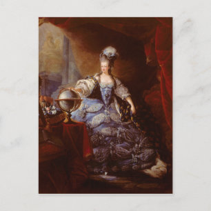 Marie Antoinett av Österrike av Jean Baptiste Dago Vykort