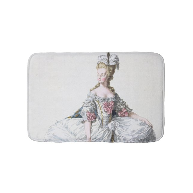 Marie Antoinette (1752-93) från 'Receuil des Estam Badrumsmatta (Framsidan)