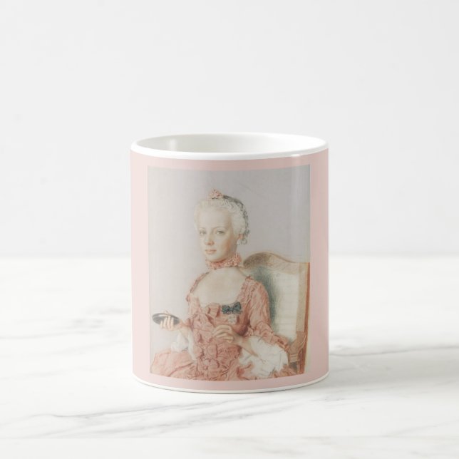 Marie Antoinette Archduchess Maria Antonia Austria Kaffemugg (Center)
