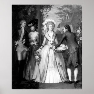 Marie-Antoinette av Habsbourg-Lorraine Poster
