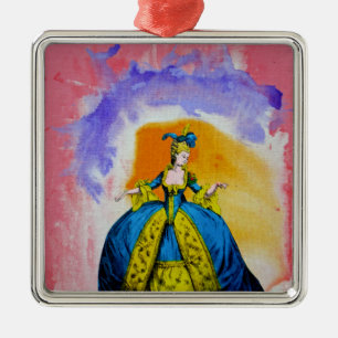 Marie Antoinette av Michael Moffa Julgransprydnad Metall