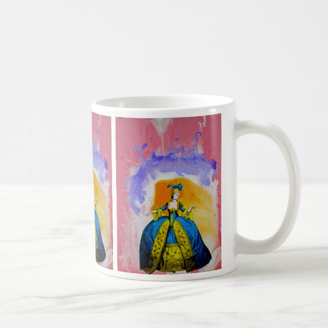 Marie Antoinette av Michael Moffa Kaffemugg (Höger)