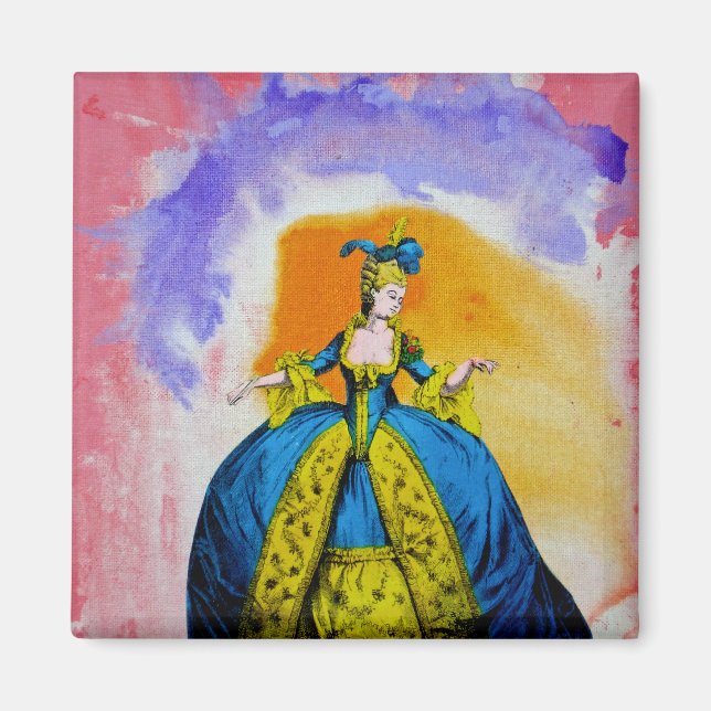 Marie Antoinette av Michael Moffa Magnet (Framsidan)