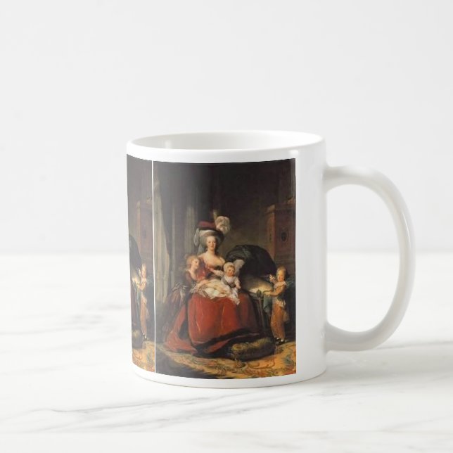 MARIE ANTOINETTE AVEC ENFANTS KAFFEMUGG (Höger)