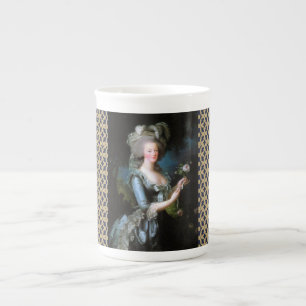 Marie Antoinette benporslinmugg Benporslin Mugg