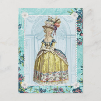marie antoinette blankvykort vykort