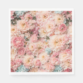 Marie Antoinette Blommigt Pappersservett