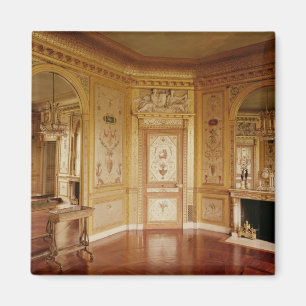 Marie-Antoinette-Boudoir dekorerad 1785 Magnet