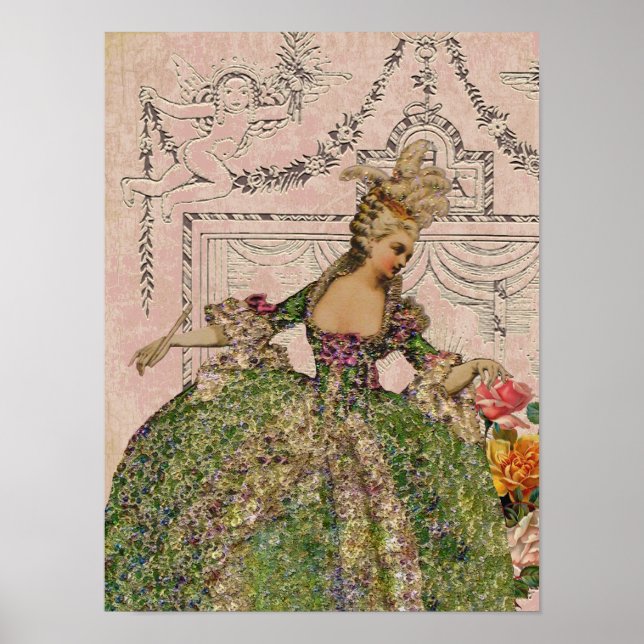 Marie Antoinette ~ CHANGE FÄRG Poster 16 x 12 #16 (Framsidan)