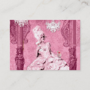 Marie Antoinette chic Couturevisitkortar Visitkort