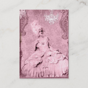 Marie Antoinette chic Couturevisitkortar Visitkort