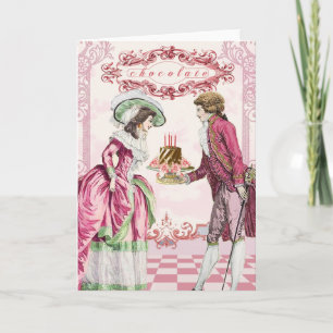 Marie Antoinette Choklad Kort