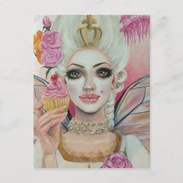 Marie Antoinette - Cupkakerdrottningen Vykort (Framsida)