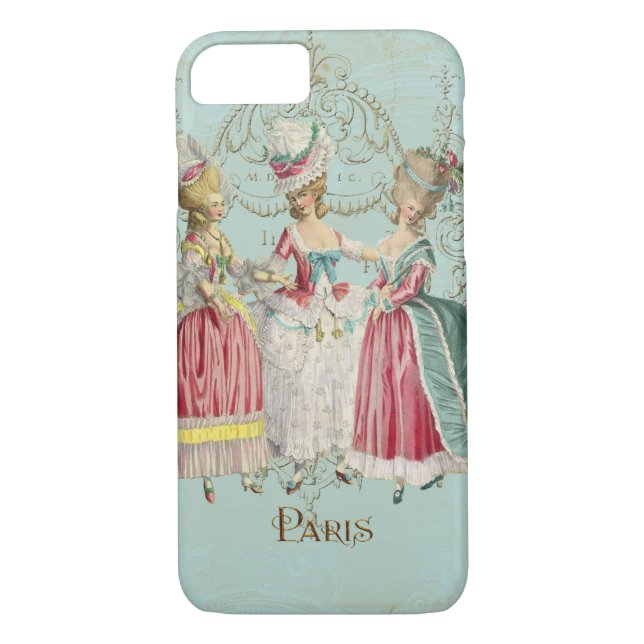 Marie Antoinette Dam i väntan Case-Mate iPhone Skal (Baksida)