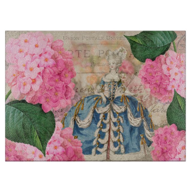 Marie Antoinette Decorative Glass Clearboard (Framsidan)