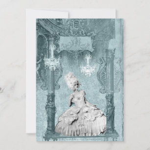 Marie Antoinette diamanter och dammar av Inbjudningar