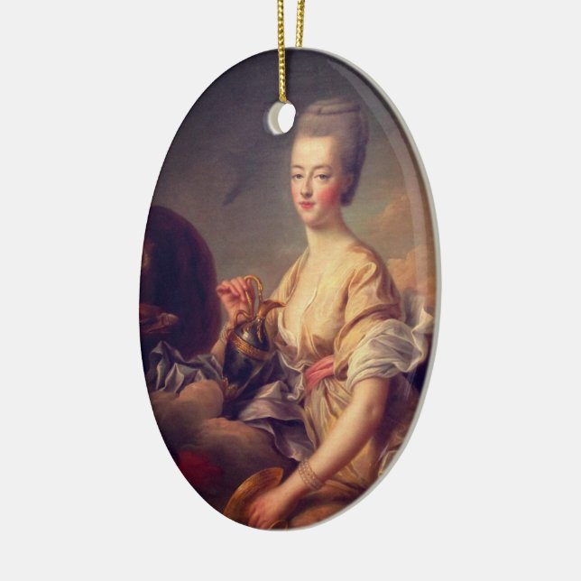 Marie Antoinette - Drouais Julgransprydnad Keramik (Vänster)