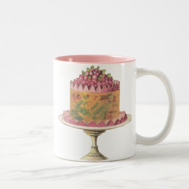 Marie Antoinette-Eat Cake...mugg Två-Tonad Mugg (Höger)