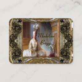 Marie Antoinette elegantprofessionell Visitkort