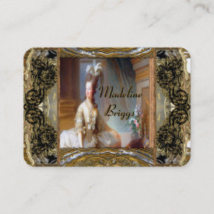 Marie Antoinette elegantprofessionell Visitkort