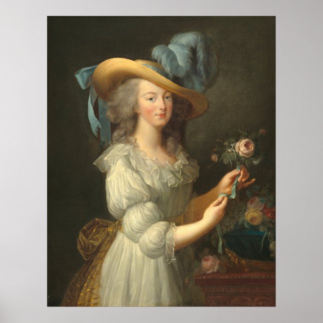 Marie-Antoinette - Élisabeth-Louise Brun Fine Art Poster (Framsidan)