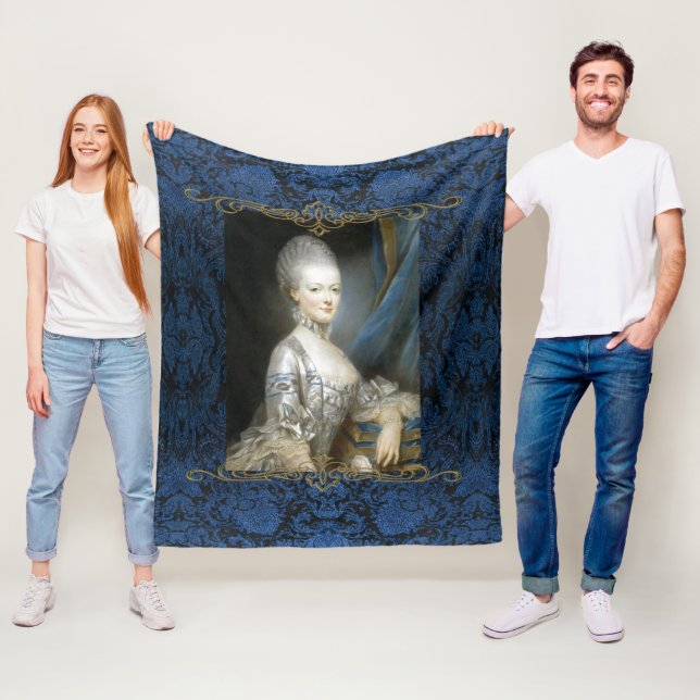 Marie Antoinette Fleece Blanket (På plats)