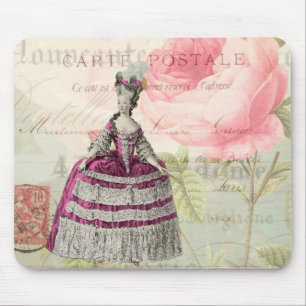 Marie Antoinette Fransk Accent Mousepad Musmatta