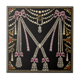 Marie Antoinette Fransk Inspirerad Design Med Juve Kakelplatta