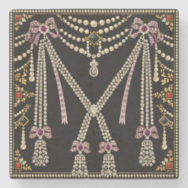 Marie Antoinette Fransk Inspirerad Design Med Juve Stenunderlägg