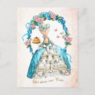 Marie Antoinette,Fransk,Låt dem äta kaka,vykort Vykort
