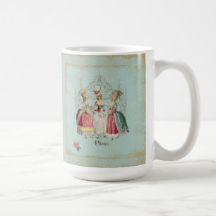 Marie Antoinette Fransk Paris Dam Kaffemugg