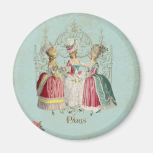Marie Antoinette Fransk Paris Dam Magnet