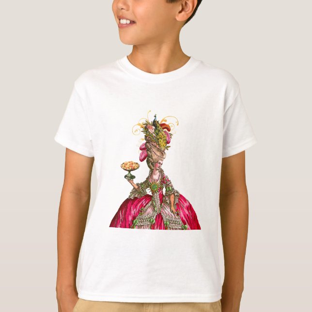 Marie Antoinette fredsock och tårta Tee (Framsida)