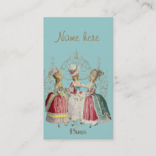 Marie Antoinette Girls Visitkort