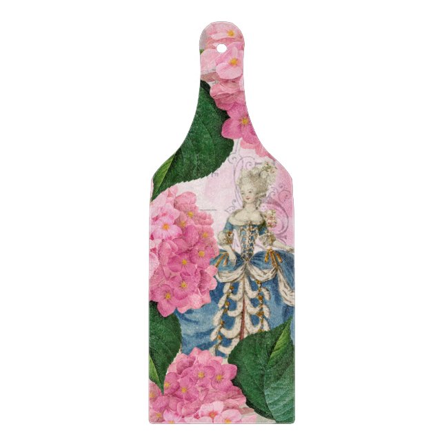 Marie Antoinette Glass Caking Board Paddle (Framsidan)