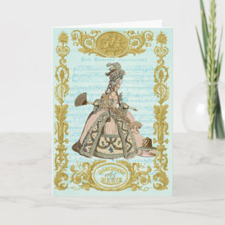 MARIE ANTOINETTE häller CerisesBonbons Kort