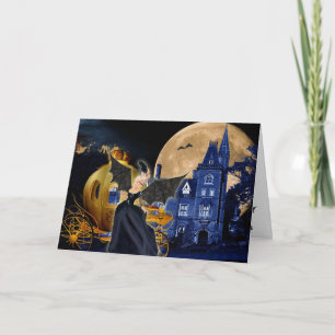 Marie Antoinette Halloween maskerad Kort