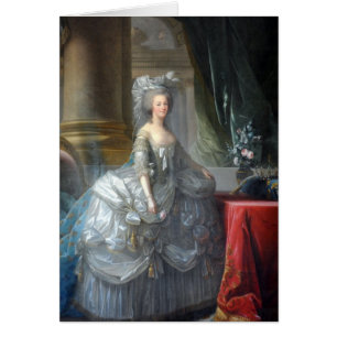 Marie Antoinette Hälsningskort