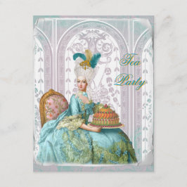 Marie Antoinette i Aqua Inbjudningar