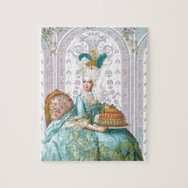 Marie Antoinette i Aqua Pussel (Vertikal)