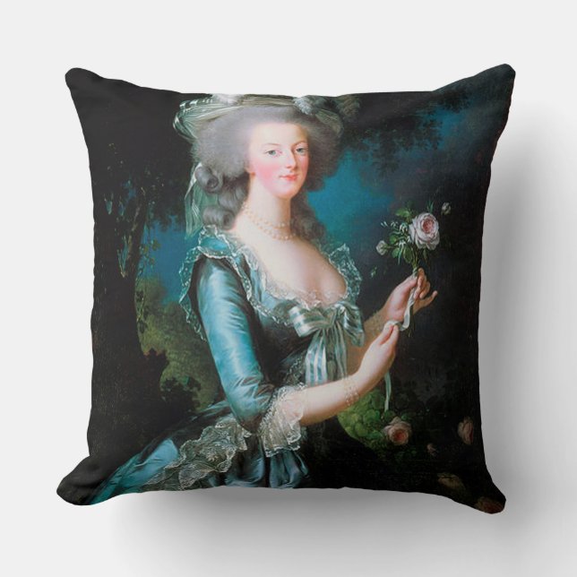 Marie Antoinette i Garden Cushion Pillow Kudde (Framsida)