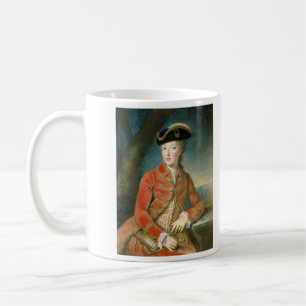 Marie Antoinette i jaktdress vid Krantzinger Kaffemugg
