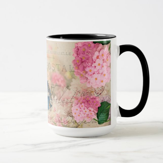Marie Antoinette i Redoute Flowers Mugg (Höger)