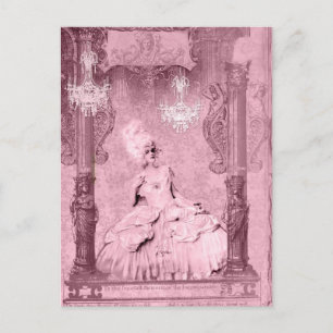 Marie Antoinette Immortal Memorie Anpassad Vykort