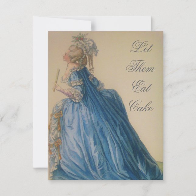 Marie Antoinette ~ Inbjudan (Framsida)