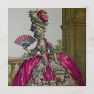 Marie Antoinette ~ Inbjudningar / RSVP